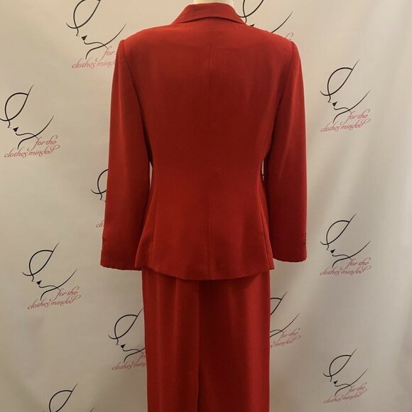 PURSUITS LTD. Size 8. Embroidered Skirt Suit. Lined. Button Up. DD - Picture 8 of 9